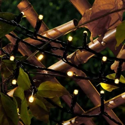 Rextech Solar Tuinverlichting Lichtsnoer Holly - 200 Leds - Warm Wit Licht - Op Zonne-Energie Shop