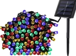 Rextech Solar Tuinverlichting Lichtsnoer Holly - 100 Leds - Multicolor - Op Zonne-Energie Fashion