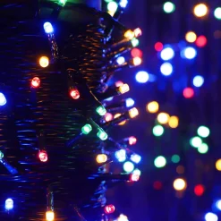 Rextech Solar Tuinverlichting Lichtsnoer Holly - 100 Leds - Multicolor - Op Zonne-Energie Fashion