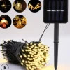 Merkloos Solar Tuinverlichting Op Zonne Energie, 12M Snoer 100Led, Warm Wit Licht Voor Binnen & Buiten, Color Box Best