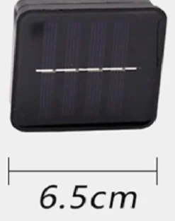 Merkloos Solar Tuinverlichting Op Zonne Energie, 12M Snoer 100Led, Warm Wit Licht Voor Binnen & Buiten, Color Box Best