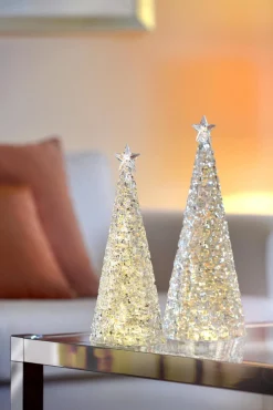 Sompex Glamor Kerstboom Led Set H28Cm En H33 Cm Best