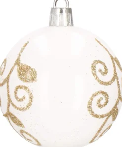 springos Kerstboomversieringen></noscript> Kerstballen | Kerstversiering | Onbreekbaar | 153 Stuks | Goud/Wit