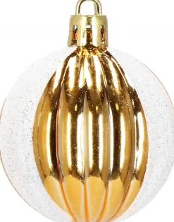 springos Kerstboomversieringen></noscript> Kerstballen | Kerstversiering | Onbreekbaar | 153 Stuks | Goud/Wit