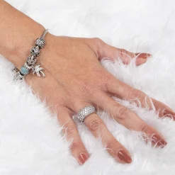 springos Kerstboomrok | Kerstboomkleed | Kerstboomversiering | 142 Cm | Wit Sale