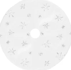 springos Kerstboomrok | Kerstboomkleed | Kerstboomversiering | 90 Cm | Wit Store