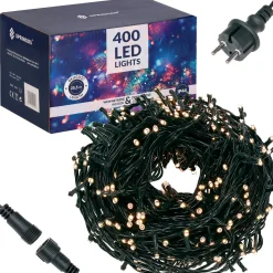 springos Kerstverlichting | Binnen & Buiten | 24 M | 400 Led | Warm Wit Sale
