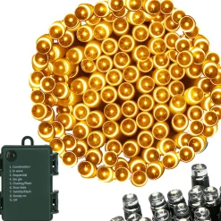 springos Kerstverlichting | 10,5 M | Batterij | 100 Led | Warm Wit Best Sale