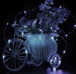 springos Kerstverlichting | 0.9 M | Waterdicht | Op Batterij | Led-Verlichting | Koel Wit Flash Sale