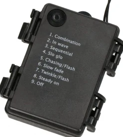 springos Kerstverlichting | Binnen & Buiten | Kristalvorm | 9 M | Batterij | 120 Led | Koel Wit Discount