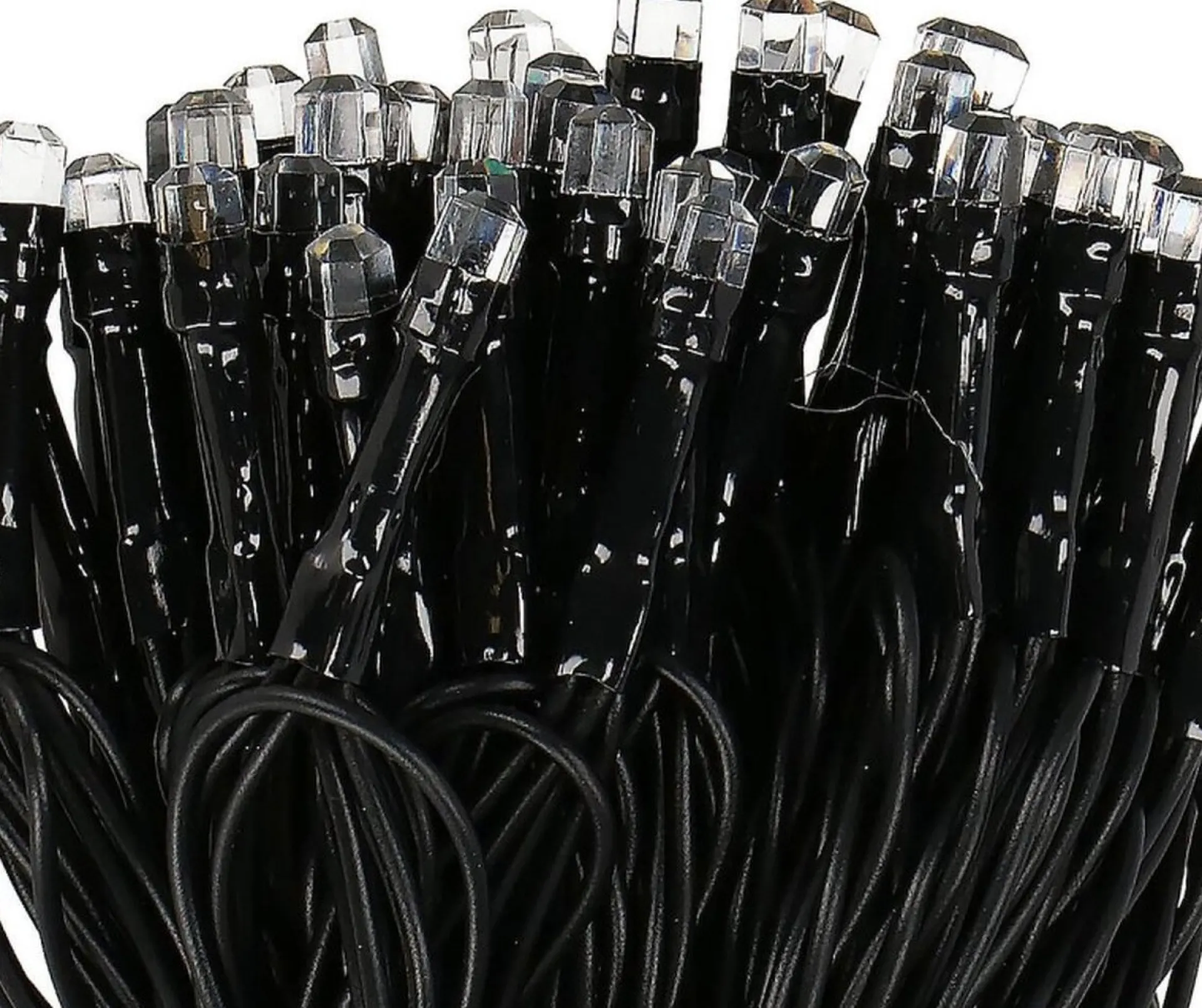 springos Kerstverlichting | Binnen & Buiten | Kristalvorm | 9 M | Batterij | 120 Led | Koel Wit Discount