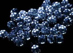 springos Kerstverlichting | Binnen & Buiten | Kristalvorm | 9 M | Batterij | 120 Led | Koel Wit Discount