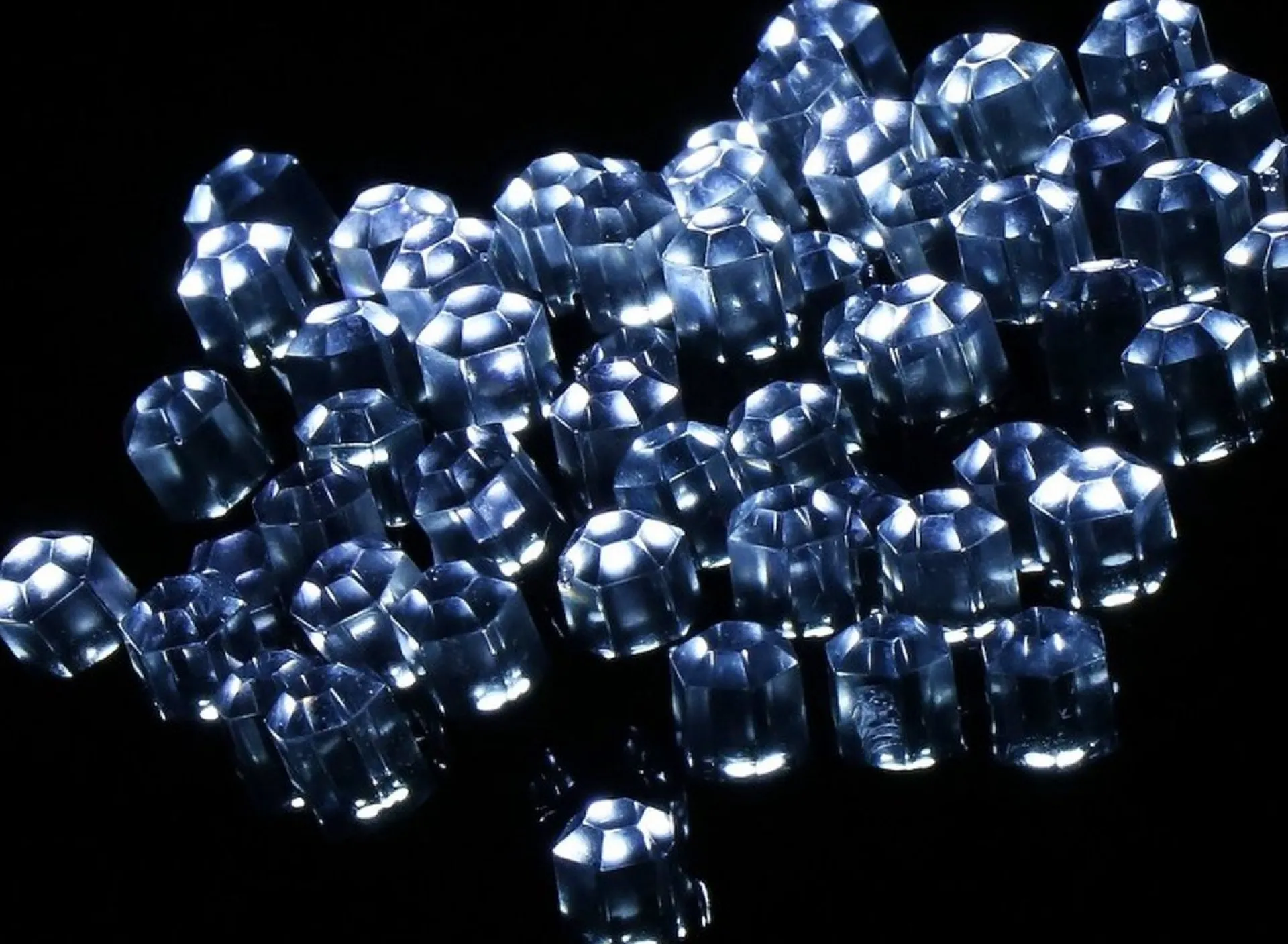 springos Kerstverlichting | Binnen & Buiten | Kristalvorm | 9 M | Batterij | 120 Led | Koel Wit Discount