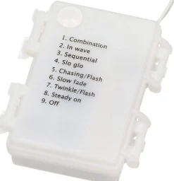 springos Kerstverlichting | 10,5 M | Batterij | Afstandsbediening | 100 Led | Koel Wit Best Sale