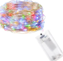 springos Kerstverlichting | 0.9 M | Waterdicht | Op Batterij | Led-Verlichting | Multicolor Cheap