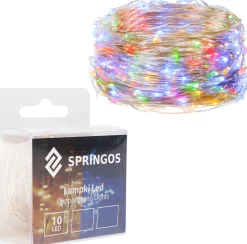 springos Kerstverlichting | 0.9 M | Waterdicht | Op Batterij | Led-Verlichting | Multicolor Cheap