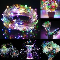springos Kerstverlichting | 0.9 M | Waterdicht | Op Batterij | Led-Verlichting | Multicolor Cheap