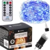 springos Kerstverlichting | Binnen & Buiten | 30 M + 3 M Snoer | 300 Led | Inclusief Afstandsbediening | Blauw Store