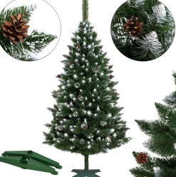 springos Kunstkerstboom | Frosted Pine | Zonder Verlichting | Met Sneeuw | 150 Cm Hot