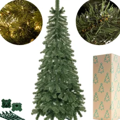 springos Kunstkerstboom | Green Fir | 220 Cm | Zonder Verlichting Best