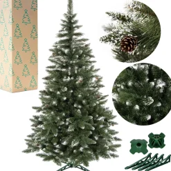 springos Kunstkerstboom | Diamond Pine | 220 Cm | Zonder Verlichting Hot