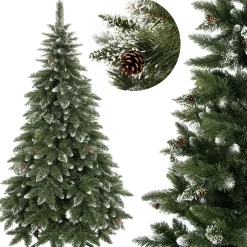 springos Kunstkerstboom | Diamond Pine | 220 Cm | Zonder Verlichting Hot