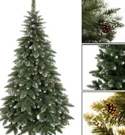 springos Kunstkerstboom | Diamond Pine | 220 Cm | Zonder Verlichting Hot
