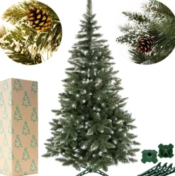 springos Kunstkerstboom | Diamond Pine | 220 Cm | Zonder Verlichting Hot