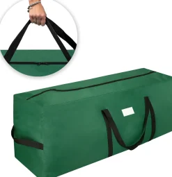 springos Opbergtas Kerstboom | Kerstboom Opbergzak | 130 Cm | Groen Cheap