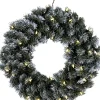 Star Trading Kerstkransen> Kerstkrans Voor Deur | Kerstkrans Met Verlichting 50 Cm | Led-Krans Kerstmis | Verlichte Kransdeco | Kerstkrans Deurkrans | Kerstkrans Led | Krans Deur Kerst