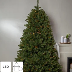 Star Trading Kerstman Fake 2.10M | Kunstkerstboom Met Lichtjes | Kunstkerstbomen | Kunstkerstboom Met Verlichting | Led-Kerstboom Buiten | Led-Kerstboom Outlet