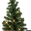 Star Trading Toppy Kunstkerstboom Van, Kleine Kerstboom In Het Groen Met Led-Lichtketting En Timer Voor Binnen, Warm Wit, Werkt Op Batterijen, Hoogte: 45 Cm Discount