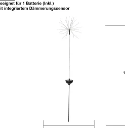 Star Trading Zonnepadverlichting Vuurwerk Solar Online