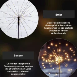 Star Trading Zonnepadverlichting Vuurwerk Solar Online