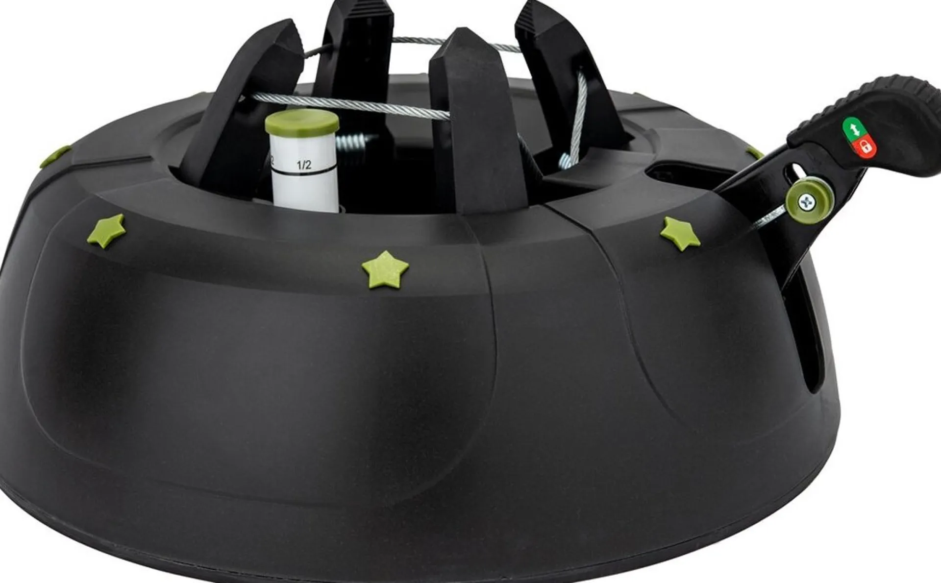 Star-Max Kerstboomstandaard/ Kerstboomvoet, ? 325 Mm Met Voethendel/ En Enkel Touw Techniek Best Sale