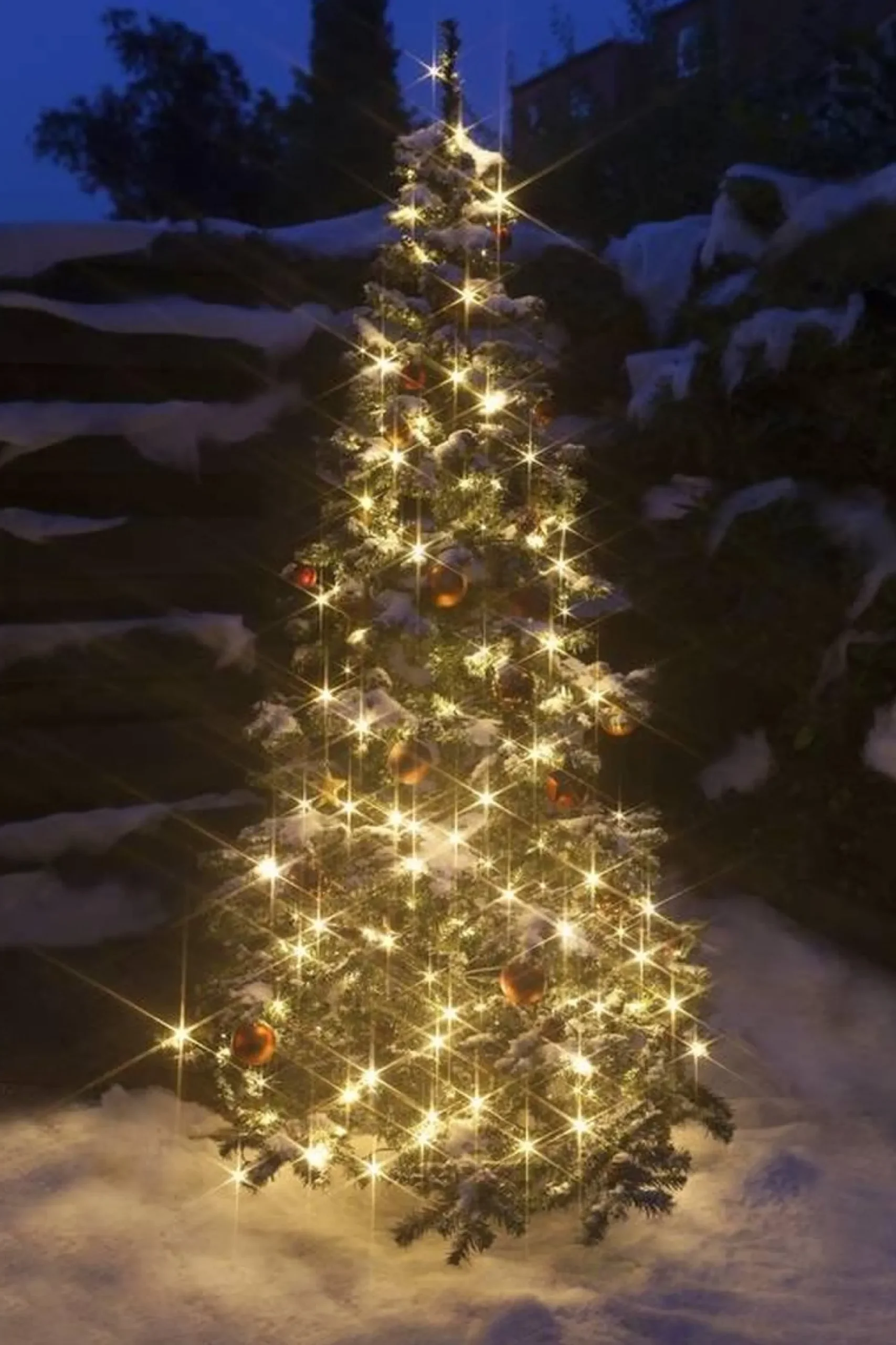 Star-Max Led Kerstverlichting Lichtstreng Met 200 Warm Witte Leds Voor Binnen En Buiten Clearance