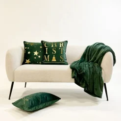 Sierkussen.nl Kerstkussens>Stars - Kussenhoes 45X45 Cm Kerst Decoratie - Velvet