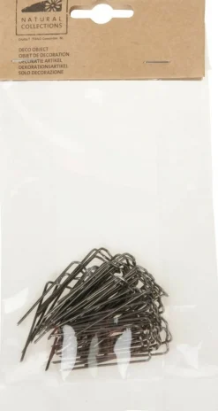 Merkloos Kerststukjes>Steekkrammen Klemmen - 50 Stuks - 1-4 Cm - Krammen/Patentkrammen