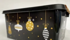 Sunware Kerstballenbox Q-Line - 15 Liter - Set Van 2 Stuks Discount