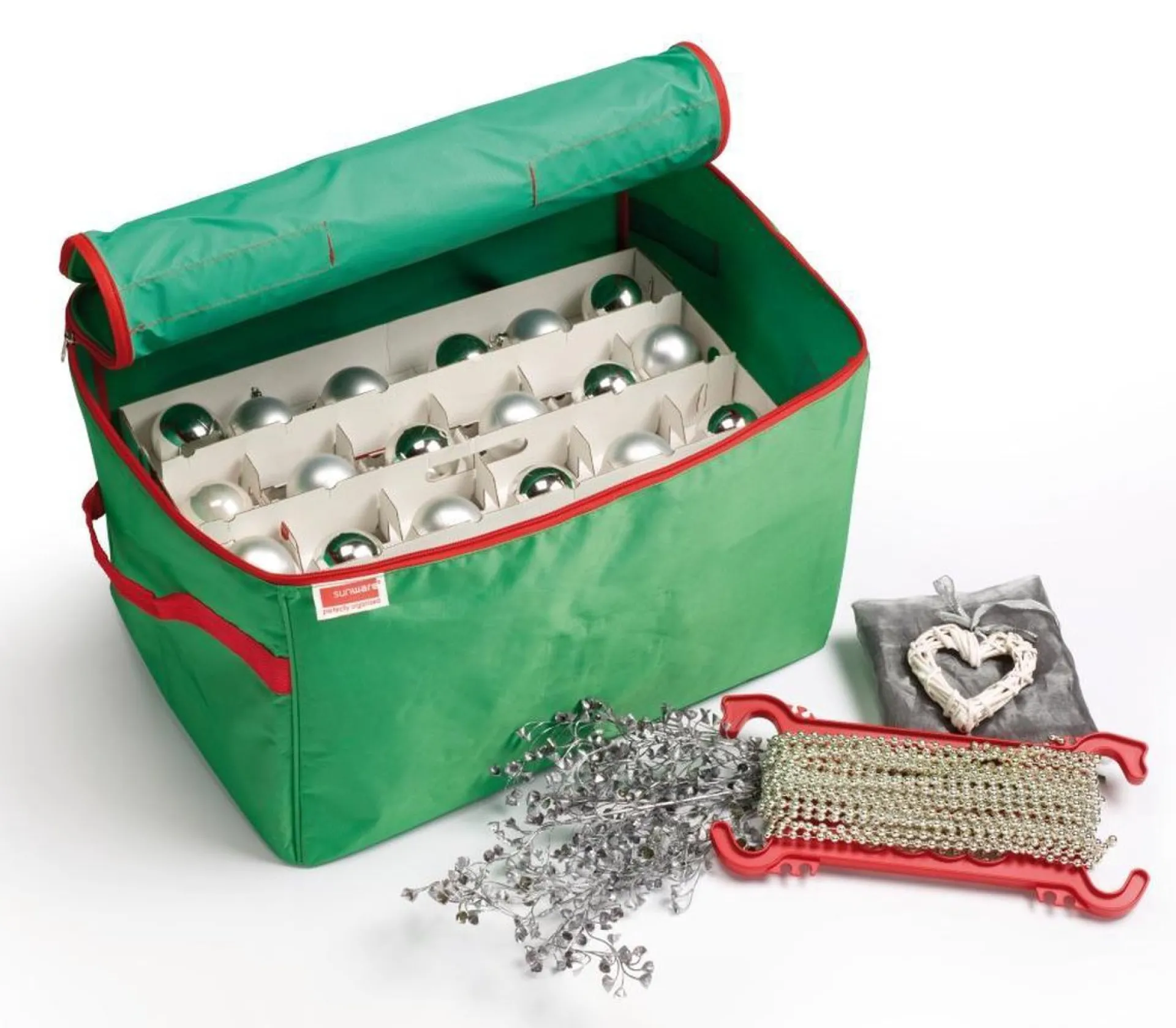 Sunware Kersttas - Voor Kerstversieringen - Trays Voor 72 Kerstballen Outlet