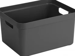 Sunware Kerstversiering Opbergbox /Rood - 44 X 34 X 24 Cm - Rendier Print Deksel Flash Sale