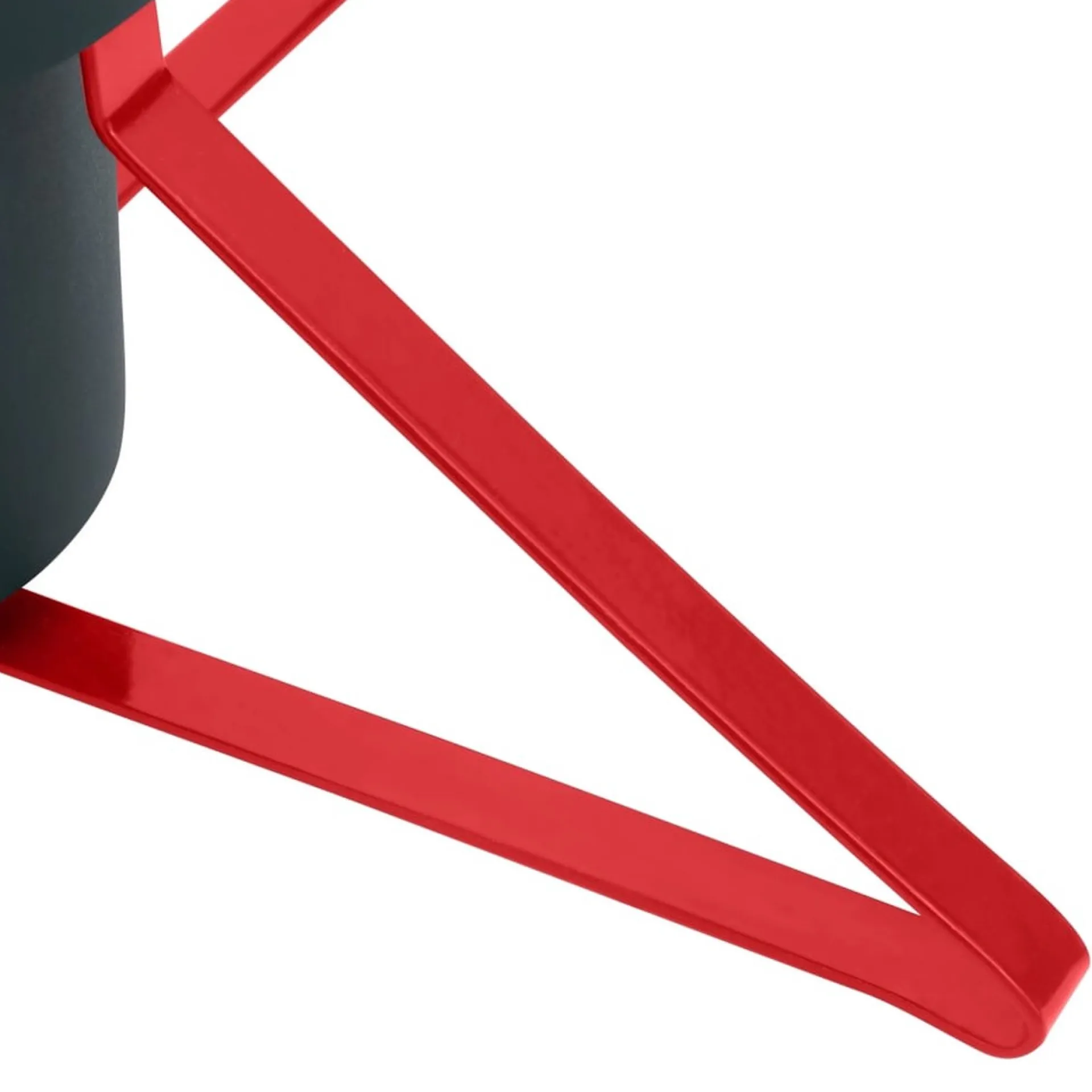 The Living Store Kerstboomstandaard - Metalen Frame - Waterreservoir - Geschikt Voor Echte Boom - 46X46X19 Cm /Rood - Online