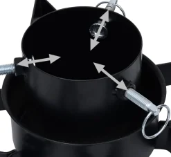 The Living Store Kerstboomstandaard 47X47X13-5 Cm Kerstboomvoet Cheap