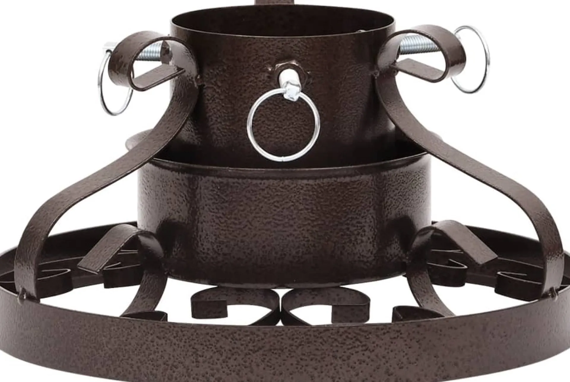 The Living Store Kerstboomstandaard - Antiekkoper - Metaal - 29 X 29 X 15.5 Cm - Geschikt Voor Echte Boom Sale