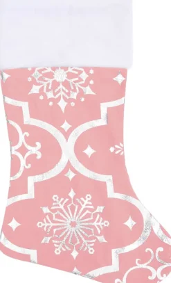 The Living Store Kerstboomrok Luxe Met Sok 150 Cm Stof Kerstboomrok Roze Best