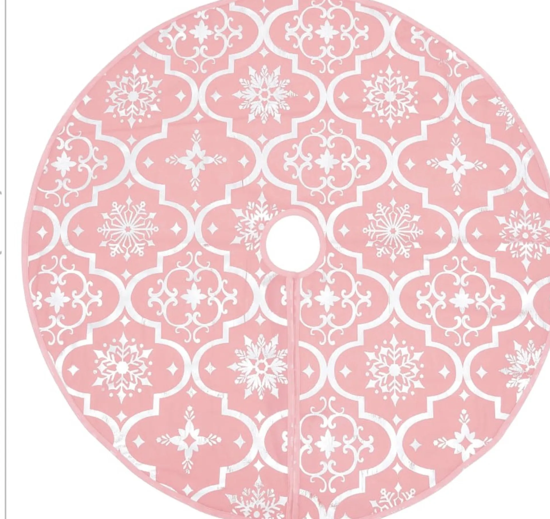 The Living Store Kerstboomrok Luxe Met Sok 150 Cm Stof Kerstboomrok Roze Best