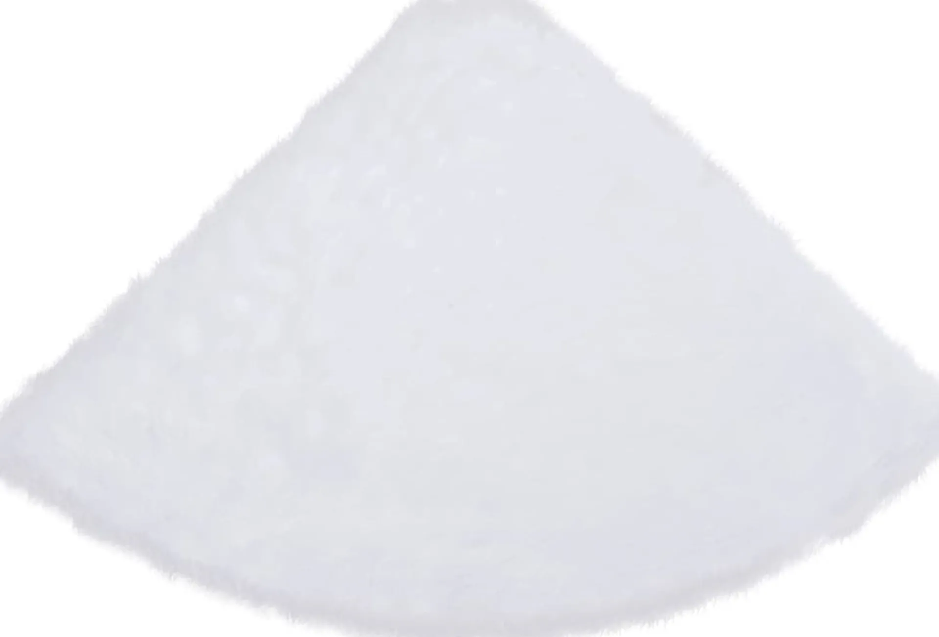 The Living Store Kerstboomrok - Wit 90 Cm - 360 G/M² Kunstbont Met Nonwoven Achterkant Cheap