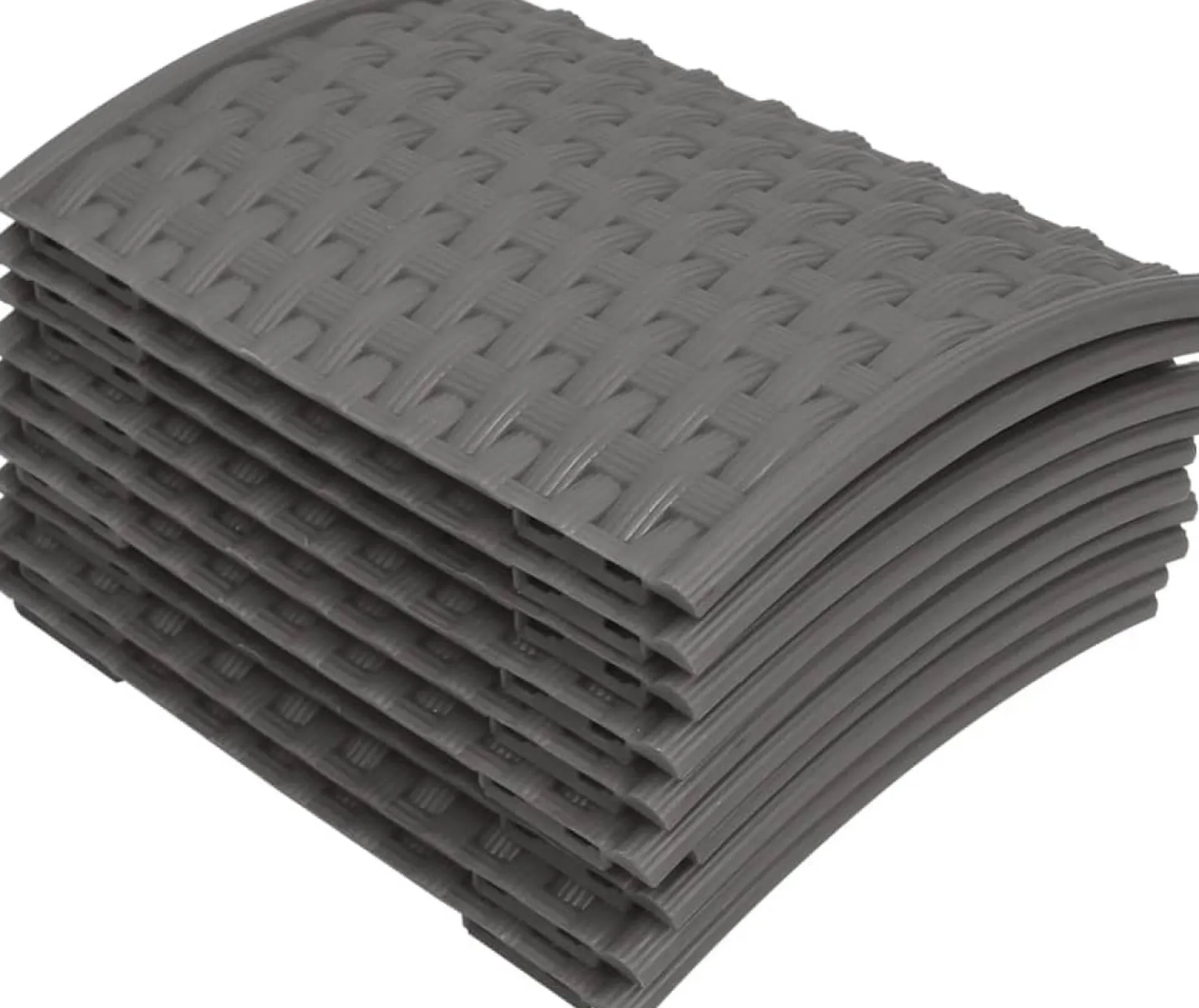 The Living Store Kerstboomkraag - Kunststof 48 Cm Bovenkant / 54 Cm Onderkant - Rattan-Look - Montage Vereist Fashion