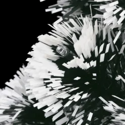 The Living Store Kerstboom - Groen Glasvezel En Staal - 180 Cm - 220 Takken - Led Verlichting New