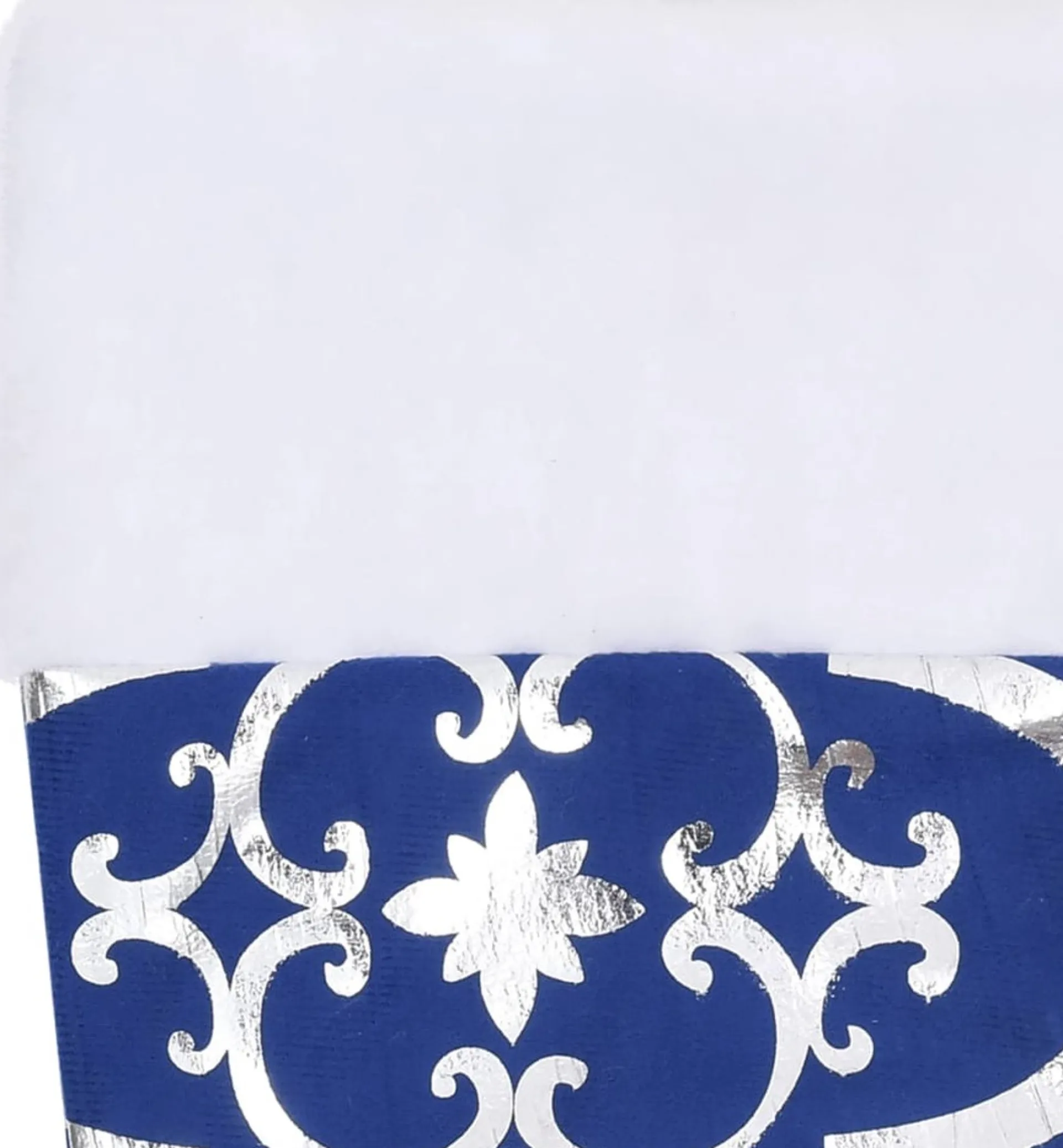 The Living Store Kerstboomrok 90 Cm - Met Sneeuwpatroon - Inclusief Kerstsok Blauw Best